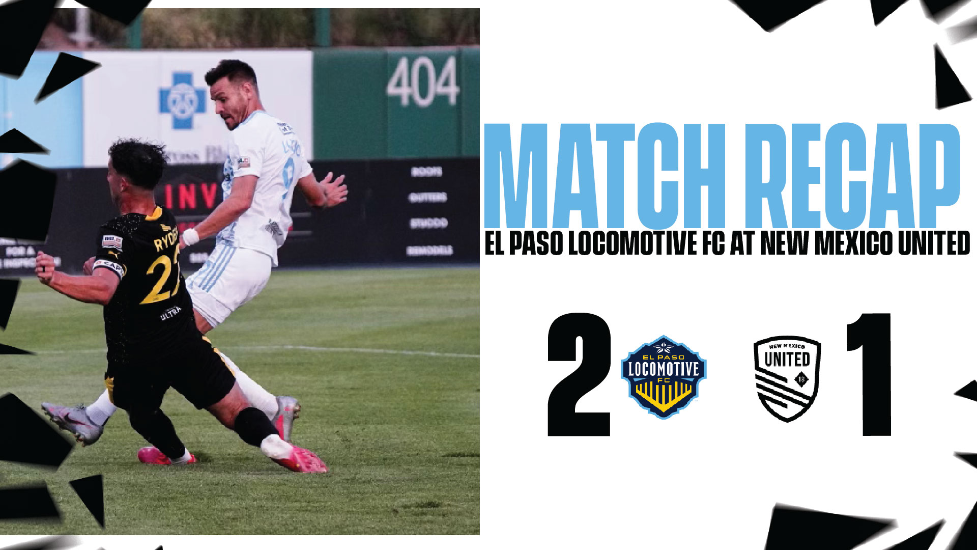 El Paso Locomotive Fc Dominates In 2 1 Win Over Rival New Mexico United El Paso Locomotive Fc