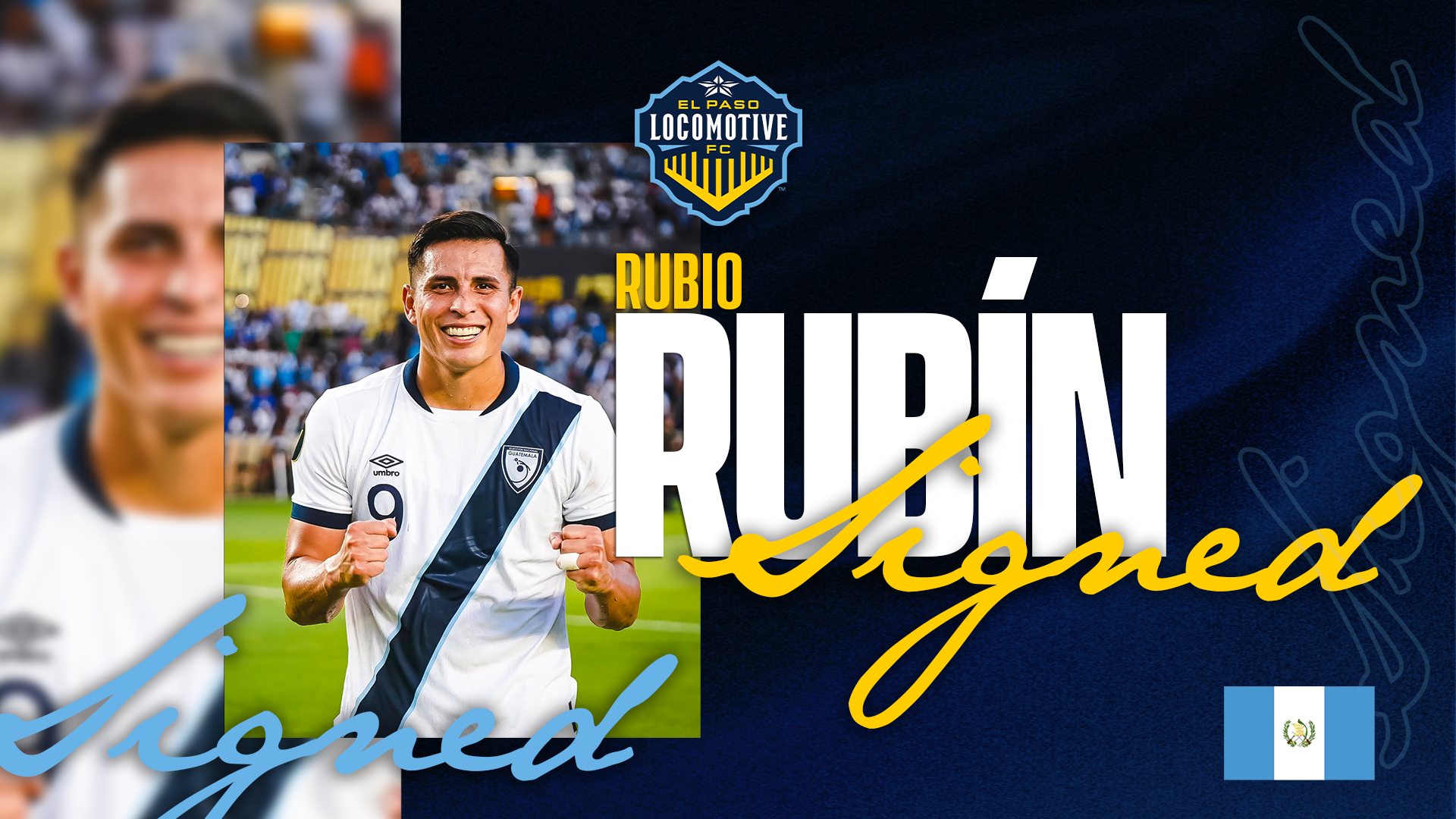 El Paso Locomotive FC Sign Forward Rubio Rubín - El Paso Locomotive FC